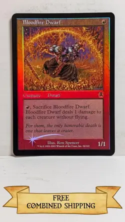 Bloodfire Dwarf Apocalypse Foil ...sku: CB356 - Image 1