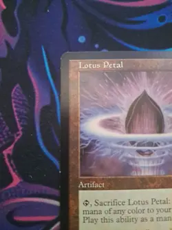 MTG Tempest Lotus Petal LP - Image 3