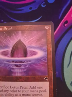 MTG Tempest Lotus Petal LP - Image 4