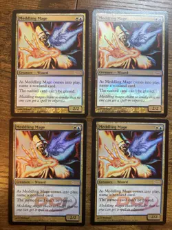 Meddling Mage x4 Judge Promo 20076 NM-LP - Image 1