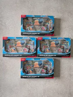 4x New & Sealed Pokemon TCG Snorlax ex Blissey ex Special Collection Boxes - Image 1