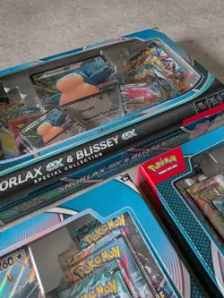 4x New & Sealed Pokemon TCG Snorlax ex Blissey ex Special Collection Boxes - Image 2