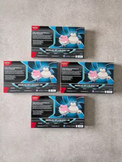 4x New & Sealed Pokemon TCG Snorlax ex Blissey ex Special Collection Boxes - Image 5