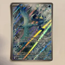 Pokemon Articuno Illustration Rare Full Art Holo 161/159 Journey Together HP110… - Image 1