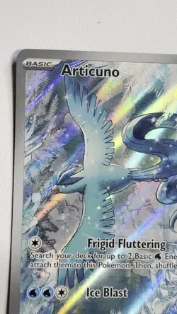 Pokemon Articuno Illustration Rare Full Art Holo 161/159 Journey Together HP110… - Image 2