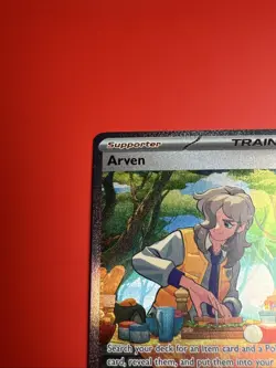 Pokemon TCG Arven 249/198 SV01 Full Art Holo Trainer-Supporter Illustration Rare - Image 3