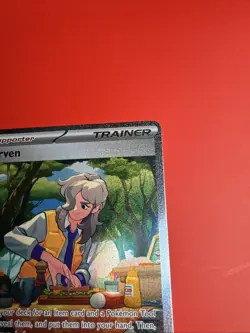 Pokemon TCG Arven 249/198 SV01 Full Art Holo Trainer-Supporter Illustration Rare - Image 4