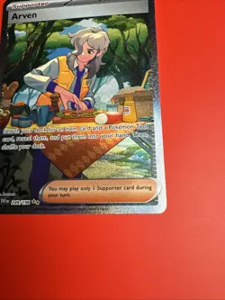 Pokemon TCG Arven 249/198 SV01 Full Art Holo Trainer-Supporter Illustration Rare - Image 5