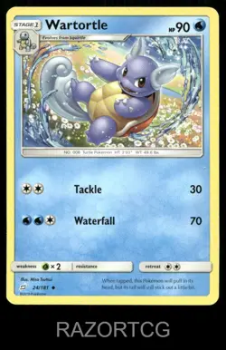 WARTORTLE 24/181 UC TEAM UP POKEMON LP - Image 1