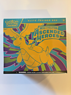 Ascended Heroes ETB Elite Trainer Box Pokemon TCG - SEALED - Image 1