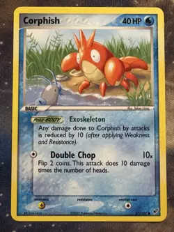 Pokemon TCG Corphish 57/107 Deoxys Regular - Image 1