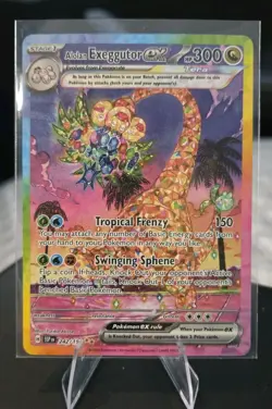 Pokemon Alolan Exeggutor ex SIR 242/191 Surging Sparks - Image 1