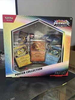 Pokemon Prismatic Evolutions Poster Collection New - Image 1