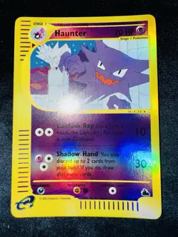 Pokemon Haunter Holo Reverse 63/144 Skyridge ENG MINT 2003 Wizard No Shining - Image 3