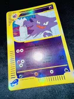 Pokemon Haunter Holo Reverse 63/144 Skyridge ENG MINT 2003 Wizard No Shining - Image 4