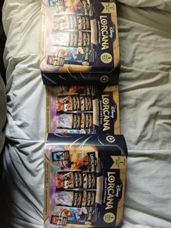 Disney Lorcana The First Chapter Target Black Friday Gift Box W/6 BOOSTERS PACKS - Image 3
