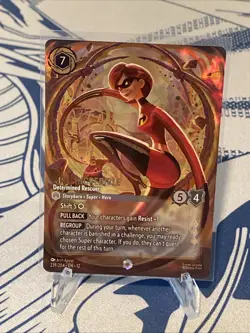 Disney Lorcana TCG Mrs. Incredible Determined Rescuer 239/204 Enchanted Wilds - Image 1