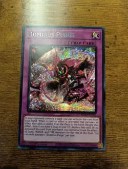 Dominus Purge MP25-EN095 Prismatic Secret Rare 2025 Mega Pack Yugioh - Image 1