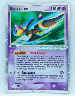DEOXYS EX 93/106 Ultra Holo Rare Ex Emerald Set - Pokemon Card 2005 - Image 1