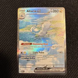 Pokemon TCG Altaria EX Paradox Rift Holo Card Special Illustration Rare 253/182 - Image 1