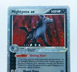 MIGHTYENA EX 101/110 Ultra Holo Rare Ex Holon Phantoms - Pokemon Card 2006 - Image 2