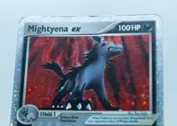 MIGHTYENA EX 101/110 Ultra Holo Rare Ex Holon Phantoms - Pokemon Card 2006 - Image 4