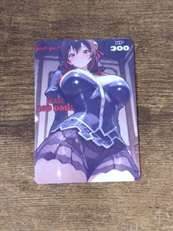 Pretty Waifu Card - Yunyun Casual - Goddess ACG Custom DIY Fan Art Card - Image 1