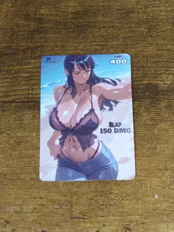 Pretty Waifu Card - Nico Swim - Goddess ACG Custom DIY Fan Art Card - Image 1