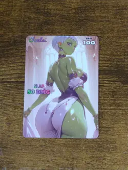 Beautiful Waifu Card - Cheelai Dress - Goddess ACG Custom DIY Fan Art Card - Image 1