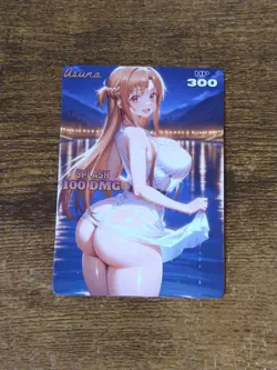Pretty Waifu Card - Asuna Sprinkle - Goddess ACG Custom DIY Fan Art Card - Image 1