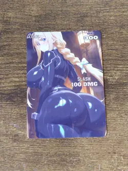 Pretty Waifu Card - Alice Training - Goddess ACG Custom DIY Fan Art Card - Image 1