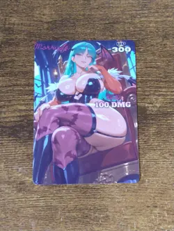 Pretty Waifu Card - Morrigan - Goddess Story Custom DIY Fan Art Card - Image 1