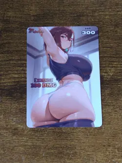Pretty Waifu Card - Momo Ayase Training - Goddess ACG Custom DIY Fan Art Card - Image 1