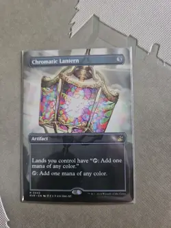 Chromatic Lantern (Anime Borderless) NM Ravnica Magic The Gathering MTG - Image 1