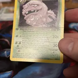 Pokemon Dark Weezing 14 Holo Rare Team Rocket 14/82 1st Edition Condition HP 🔥 - Image 4
