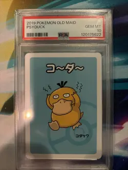 2019 POKEMON OLD MAID SLOWPOKE AND PSYDUCK PSA 10 US Seller On Hand!! - Image 4