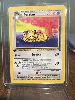 Persian 42/64 Jungle 1999 1st Edition Uncommon Vintage WOTC Pokemon - Image 1