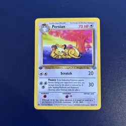 Persian - Pokemon TCG - Jungle 1st Edition - #42/64 Persian - LP - Image 1