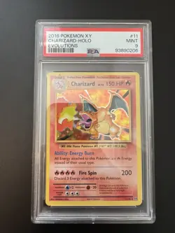Pokemon XY Evolutions Charizard Holo 11/108 PSA 9 2016 TCG - Image 1