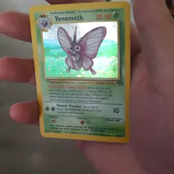 Wizards of the Coast Venomoth Jungle 13/64 Holo Rare Unlimited 1999 EN - Image 3