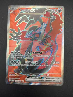 Yveltal ex 105/88 Double Rare Full Art Pokemon Perfect Order - Image 3