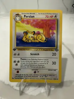 Pokemon Persian 1st Edition Jungle Uncommon - Image 1