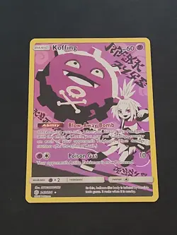 Pokemon Cosmic Eclipse "Koffing" 243/236 / Secret Rare / Near Mint - Image 2