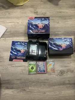 Pokemon Chaos Rising Elite Trainer Box ETB **Opened** With Promo. - Image 1