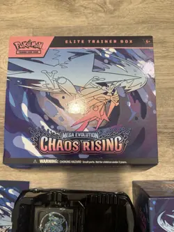Pokemon Chaos Rising Elite Trainer Box ETB **Opened** With Promo. - Image 5