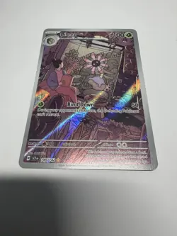 Pokemon TCG Lileep 145/142 Illustration Rare Stellar Crown - Image 1
