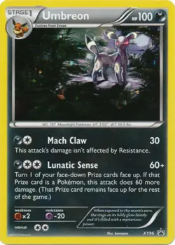 Umbreon - XY96 - BREAKpoint Three Pack Blister Promo - Holo NM, English Pokemon - Image 1