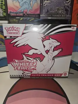 Pokemon TCG Scarlet Violet White Flare Elite Trainer Box ETB Sealed New - Image 1