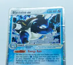 BLASTOISE EX 104/112 Ultra Holo Rare Ex Fire Red Leaf Green - Pokemon Card 2004 - Image 4