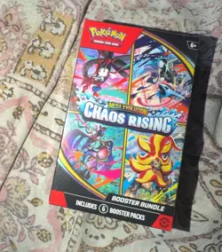Pokemon TCG Mega Evolution Chaos Rising Booster Bundle New Sealed Pokemon - Image 1